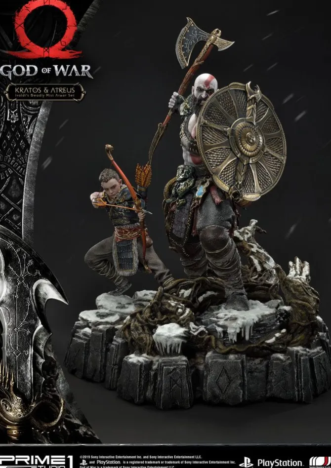 God of War - Kratos & Atreus Statue / Deluxe Version: Prime 1 Studio