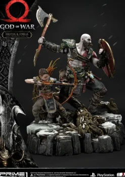 God of War - Kratos & Atreus Statue / Deluxe Version: Prime 1 Studio