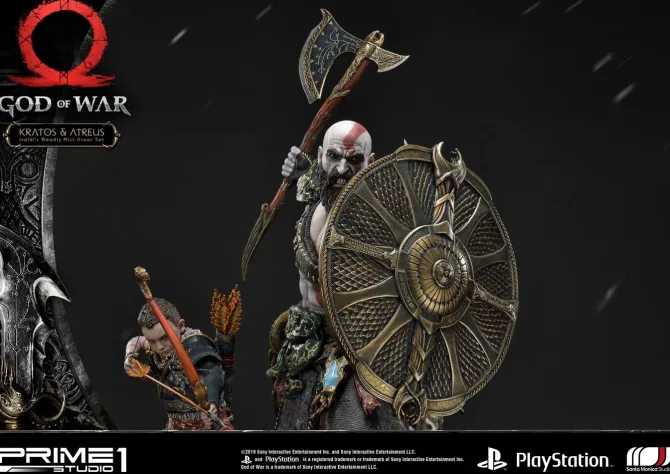 God of War - Kratos & Atreus Statue / Deluxe Version: Prime 1 Studio
