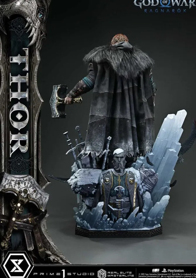 God of War: Ragnarök - Thor Statue / Real Elite Masterline Series: Prime 1 Studio