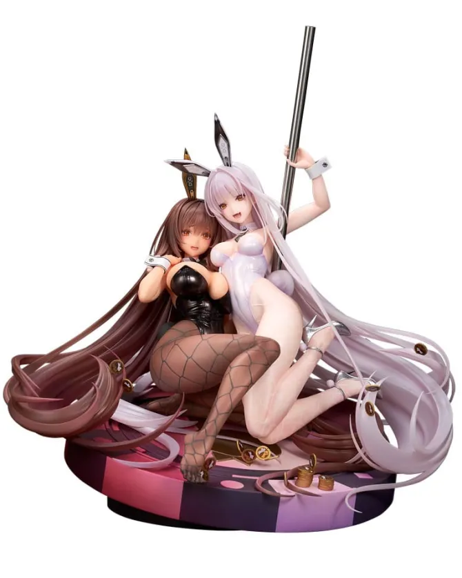 Goddess of Victory: Nikke - Noir & Blanc Statue / Bunny X 777Version: Alter