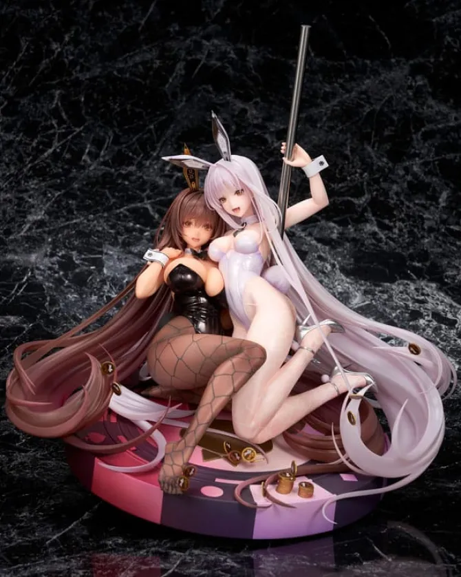 Goddess of Victory: Nikke - Noir & Blanc Statue / Bunny X 777Version: Alter