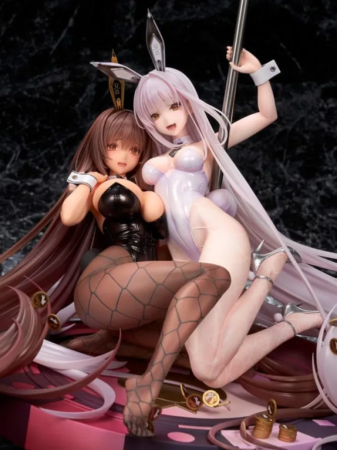 Goddess of Victory: Nikke - Noir & Blanc Statue / Bunny X 777Version: Alter