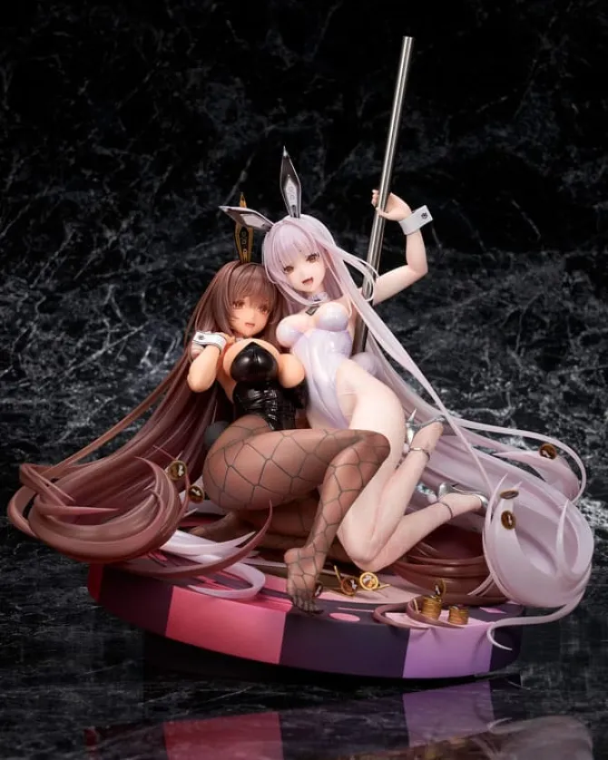 Goddess of Victory: Nikke - Noir & Blanc Statue / Bunny X 777Version: Alter