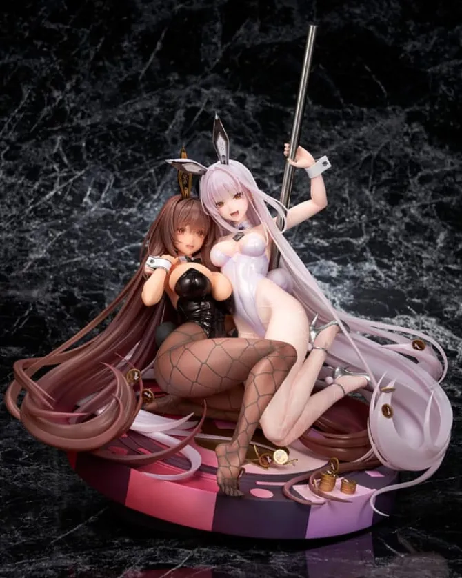 Goddess of Victory: Nikke - Noir & Blanc Statue / Bunny X 777Version: Alter