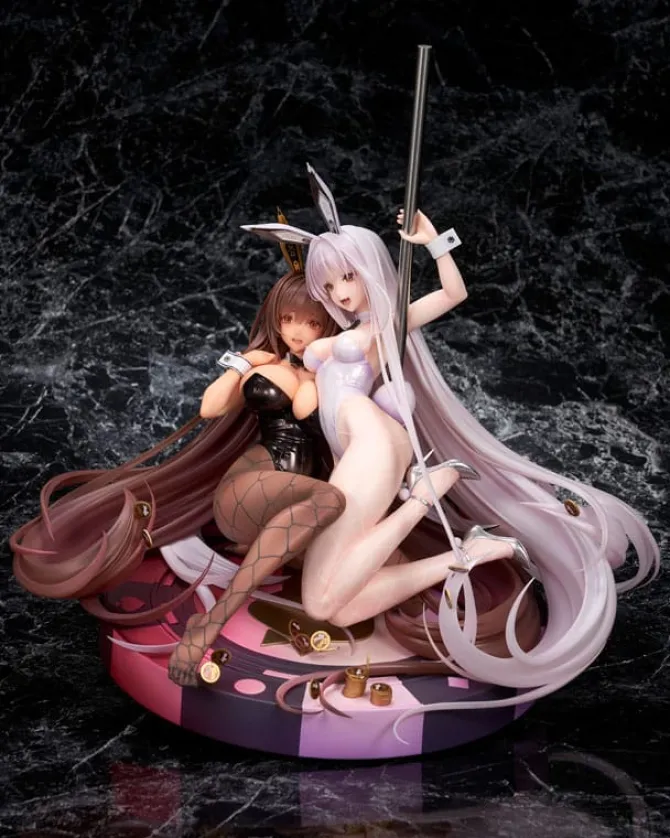 Goddess of Victory: Nikke - Noir & Blanc Statue / Bunny X 777Version: Alter