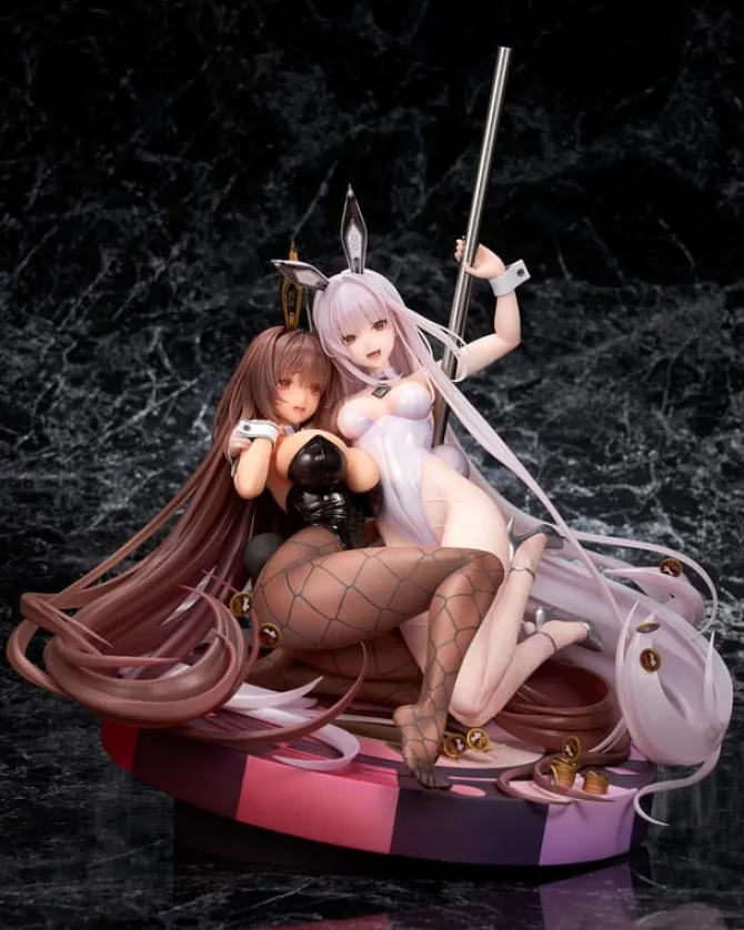 Goddess of Victory: Nikke - Noir & Blanc Statue / Bunny X 777Version: Alter
