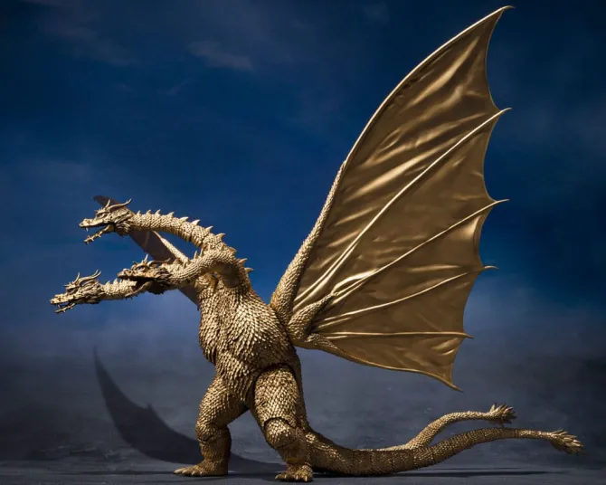 Godzilla - King Ghidora (1972) Actionfigur / S.H. Monster Arts: Tamashii Nation