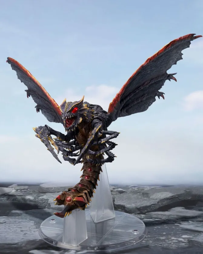 Godzilla - Megaguirus Actionfigur / S.H. Monster Evolution Set: Tamashii Nation