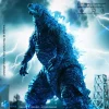 Godzilla x Kong: The New Empire Exquisite Basic - Energized Godzilla Actionfigur: Hiya Toys
