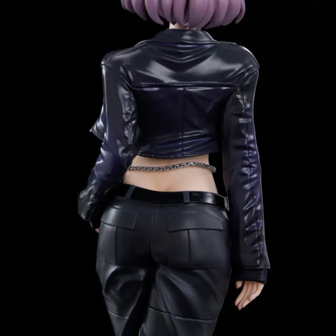 Gridman Universe Zozo Black Collection - Mujina Statue: Union Creative