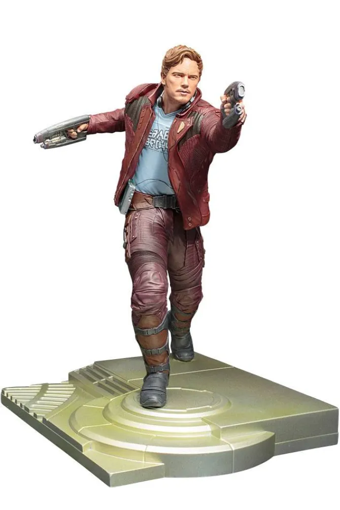 Guardians of the Galaxy - Star Lord with Groot Statue - ARTFX: Kotobukiya