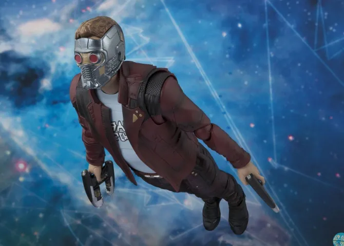 Guardians of the Galaxy Vol. 2 - Star-Lord & Explosion Actionfigur - S.H.Figuarts: Bandai