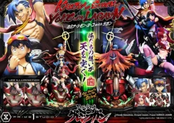 Gurren Lagann Ultimate - Kamina, Simon & Yoko with Lagann Statue / Premium Masterline Series: Prime