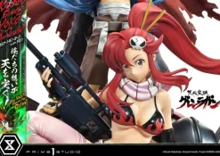 Gurren Lagann Ultimate - Kamina, Simon & Yoko with Lagann Statue / Premium Masterline Series: Prime