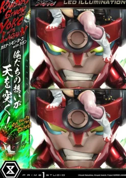 Gurren Lagann Ultimate - Kamina, Simon & Yoko with Lagann Statue / Premium Masterline Series: Prime