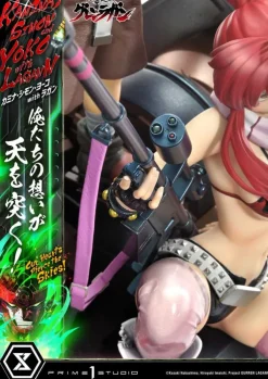 Gurren Lagann Ultimate - Kamina, Simon & Yoko with Lagann Statue / Premium Masterline Series: Prime