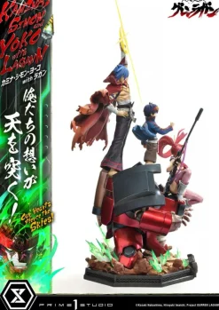 Gurren Lagann Ultimate - Kamina, Simon & Yoko with Lagann Statue / Premium Masterline Series: Prime