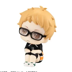Haikyu!! - Kei Tsukishima Statue / Look Up - Uniform Ver. (with gift): MegaHouse