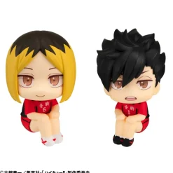 Haikyu!! - Kenma Kozume & Tetsuro Kuroo Statue / Uniform Ver. Look Up (with gift): MegaHouse