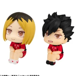 Haikyu!! - Kenma Kozume & Tetsuro Kuroo Statue / Uniform Ver. Look Up (with gift): MegaHouse