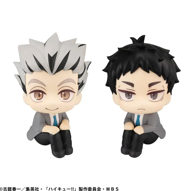 Haikyu!! - Kotaro Bokuto & Keiji Akaashi Statue / (with gift) Look Up: MegaHouse
