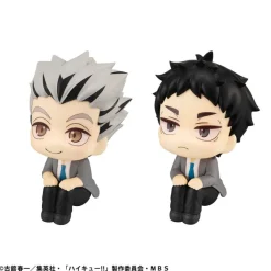 Haikyu!! - Kotaro Bokuto & Keiji Akaashi Statue / (with gift) Look Up: MegaHouse