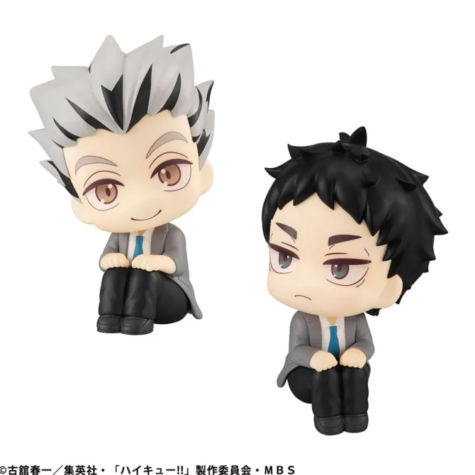 Haikyu!! - Kotaro Bokuto & Keiji Akaashi Statue / (with gift) Look Up: MegaHouse