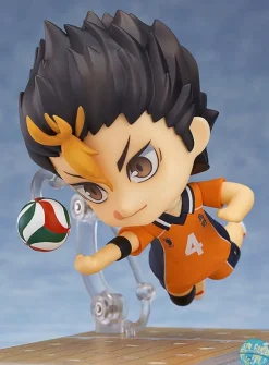 Haikyu!! - Yu Nishinoya Actionfigur - Nendoroid [NEUAUFLAGE]: Orange Rouge