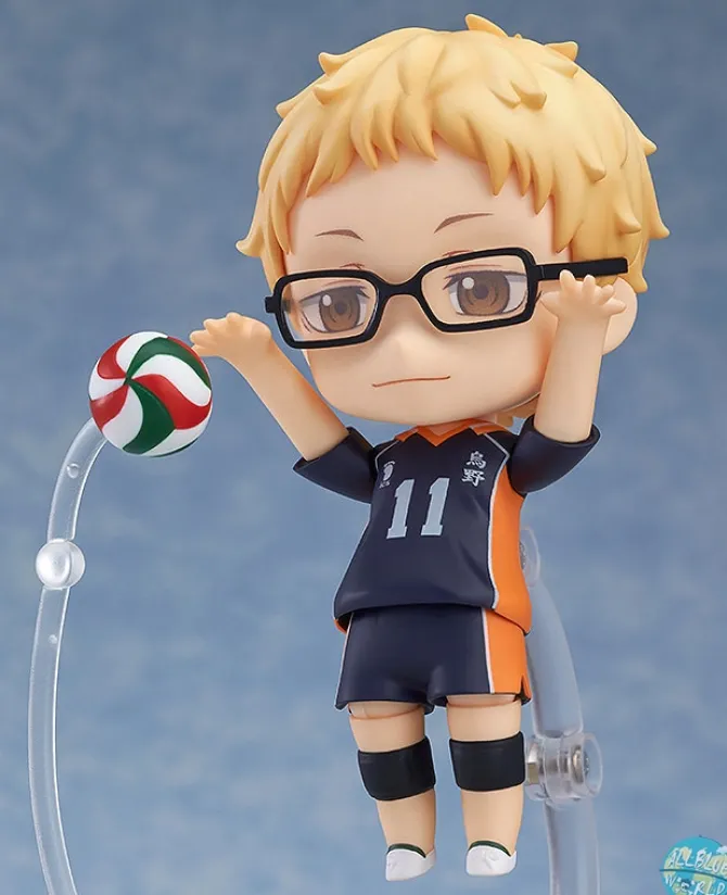 Haikyu!! Second Season - Kei Tsukishima Actionfigur - Nendoroid: Orange Rouge