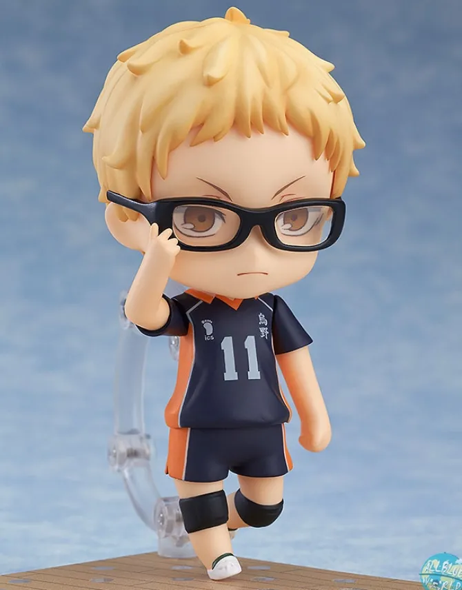 Haikyu!! Second Season - Kei Tsukishima Actionfigur - Nendoroid: Orange Rouge