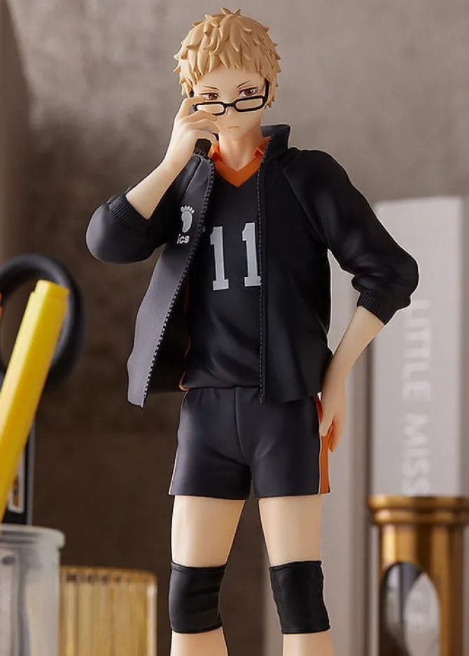 Haikyuu!! - Kei Tsukishima Statue / Pop Up Parade: Orange Rouge
