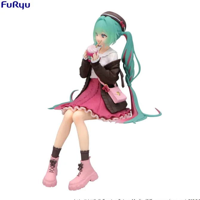 Hatsune Miku - Autumn Date Statue / Pink Color Ver.: Furyu