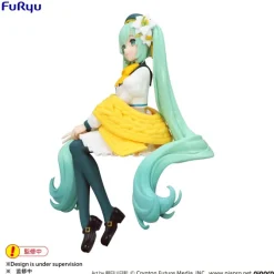 Hatsune Miku - Flower Fairy Lily Statue / Noodle Stopper - White Ver.: Furyu