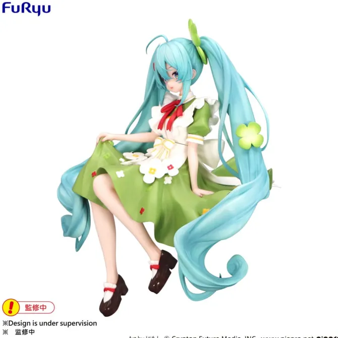 Hatsune Miku - Hatsune Miku Statue / Noodle Stopper - Flower Fairy Clover: Furyu
