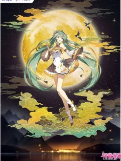 Hatsune Miku - Hatsune Miku Statue / F:Nex - Mid-Autumn Festival Ver.: Furyu