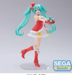 Hatsune Miku - Hatsune Miku Figur / Christmas 2022 Version: Sega