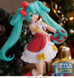 Hatsune Miku - Hatsune Miku Figur / Christmas 2022 Version: Sega