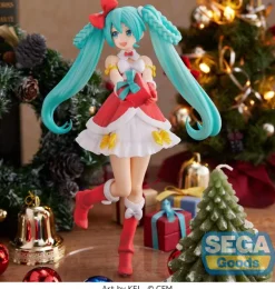 Hatsune Miku - Hatsune Miku Figur / Christmas 2022 Version: Sega