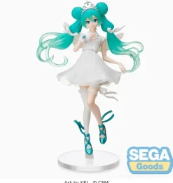 Hatsune Miku - Hatsune Miku Figur / 15th Anniversary KEI Ver.: Sega