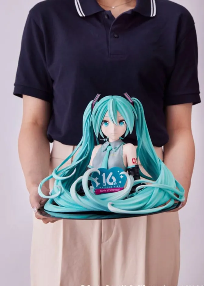 Hatsune Miku - Hatsune Miku Büste 16th Anniversary: Furyu