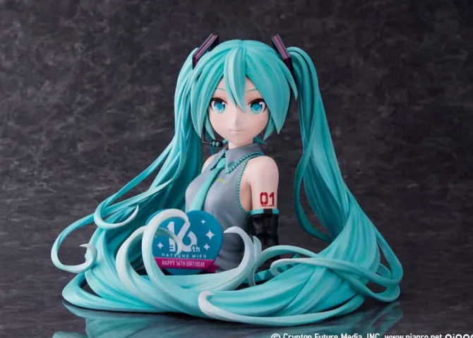 Hatsune Miku - Hatsune Miku Büste 16th Anniversary: Furyu