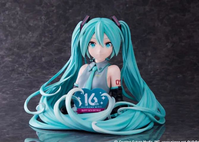 Hatsune Miku - Hatsune Miku Büste 16th Anniversary: Furyu