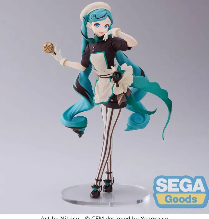 Hatsune Miku - Hatsune Miku Figur / Luminasta - Bitter Patissier Version: Sega