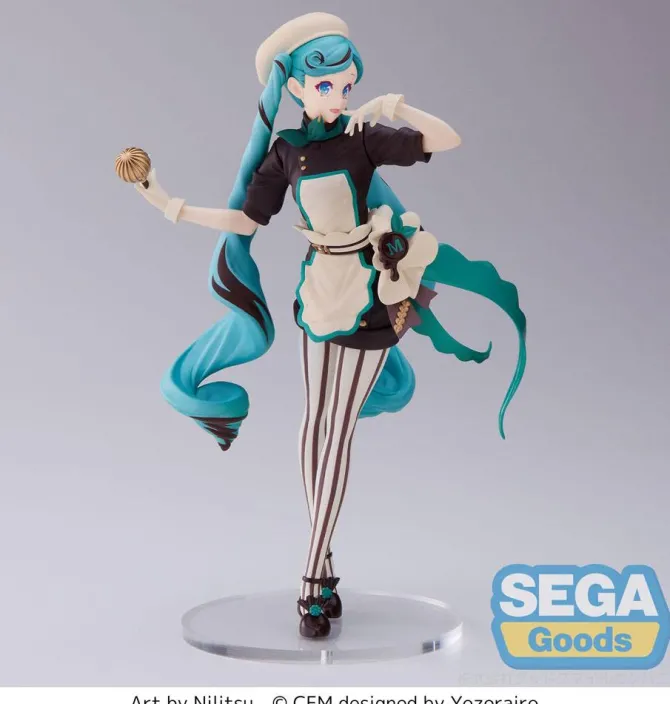 Hatsune Miku - Hatsune Miku Figur / Luminasta - Bitter Patissier Version: Sega