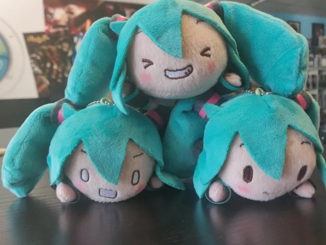 Hatsune Miku - Hatsune Miku Keychain / Version B: Sega