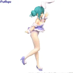 Hatsune Miku - Hatsune Miku Figur / BiCute Bunnies - White Rabbit Purple Color Ver.: FuRyu