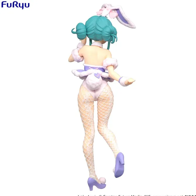 Hatsune Miku - Hatsune Miku Figur / BiCute Bunnies - White Rabbit Purple Color Ver.: FuRyu