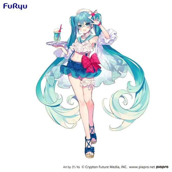 Hatsune Miku - Hatsune Miku SweetSweets Series Melon Soda Float: FuRyu