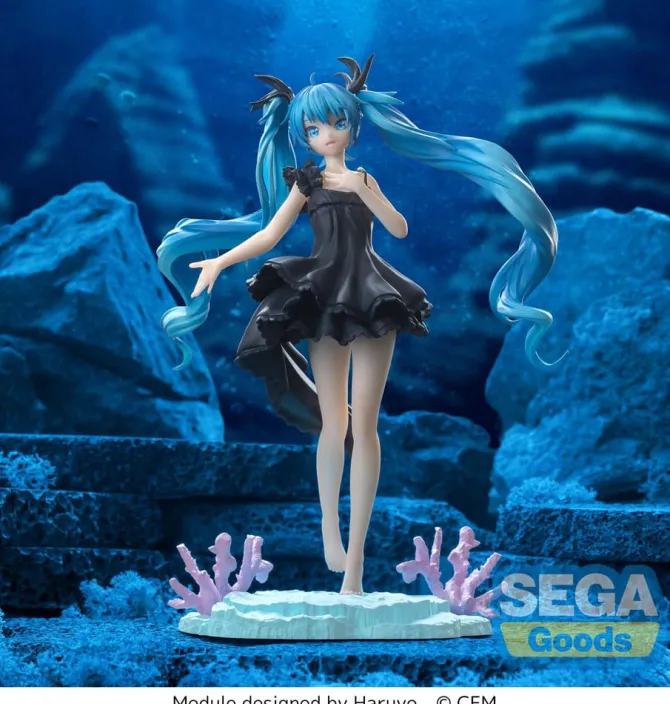 Hatsune Miku - Hatsune Miku Figur / Luminasta - Deep Sea Girl Statue: Sega